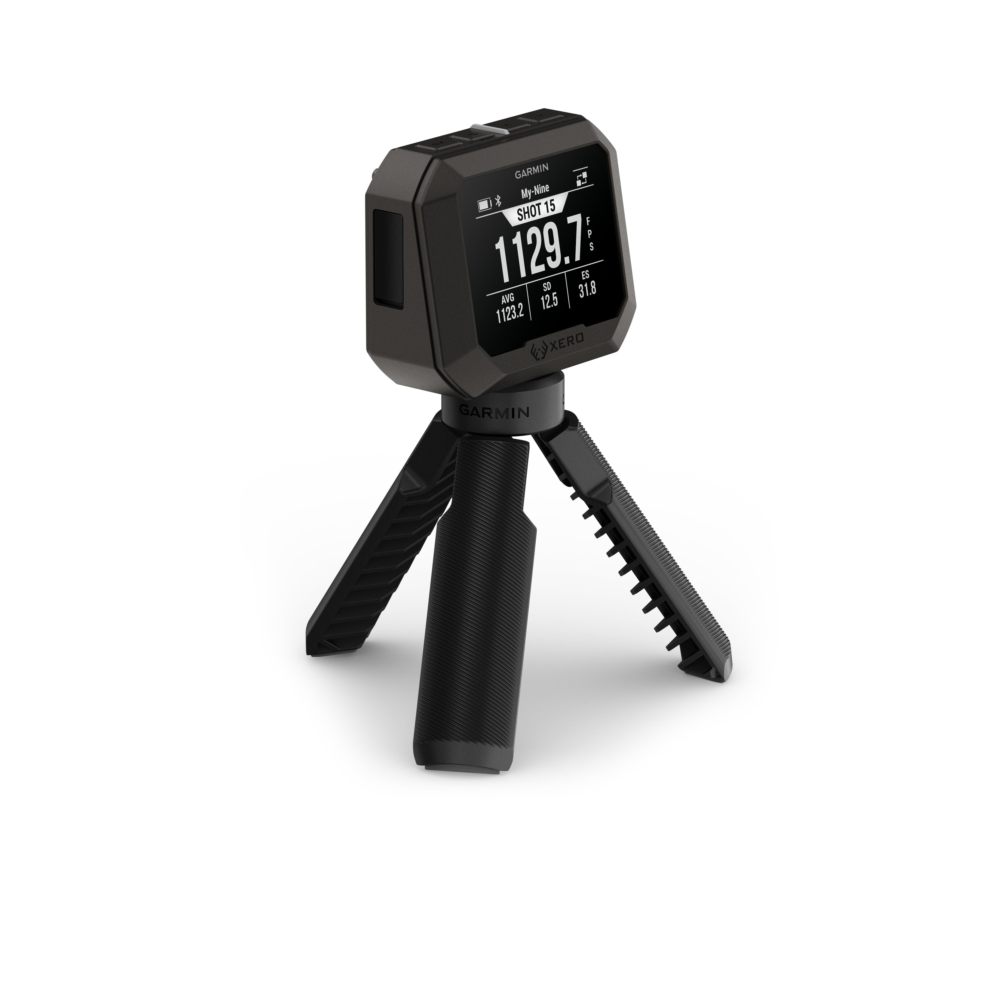 Compact Garmin Xero C2 chronograph with reinforced housing and IPX7 water resistance