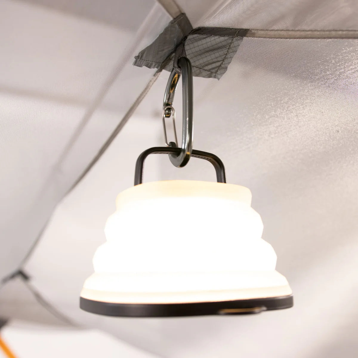 Maxfield ultralight tent with large vestibules providing exterior storage space for backpacks and gear, maximizing usable living area inside