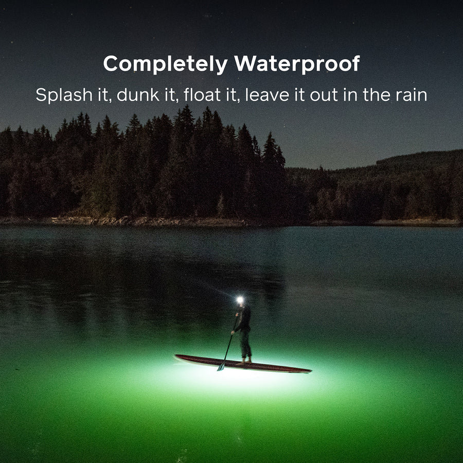 Luci Original Color solar lantern with 8 vibrant color modes and matte finish