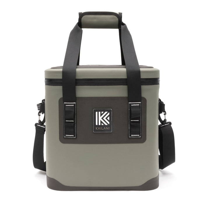 Portable Soft Cooler for Outdoor Adventures – 20-can capacity, lightweight, and easy to carry with an adjustable shoulder strap.