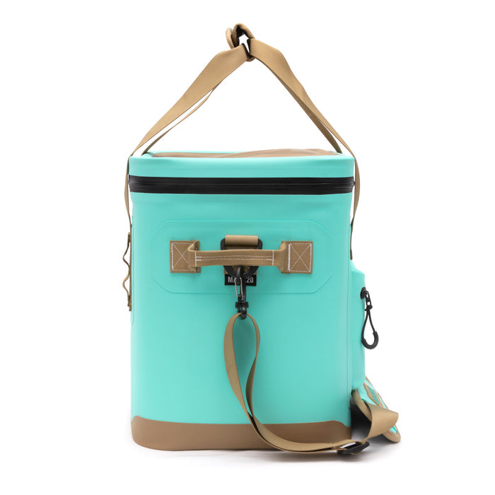 Leak-Proof and Durable Travel Cooler – Built tough with a dirt-resistant outer shell and a watertight zipper to prevent spills.