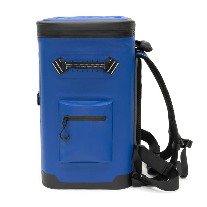 Lightweight and Tough MAKO Backpack Cooler – Holds 32 Cans + Ice