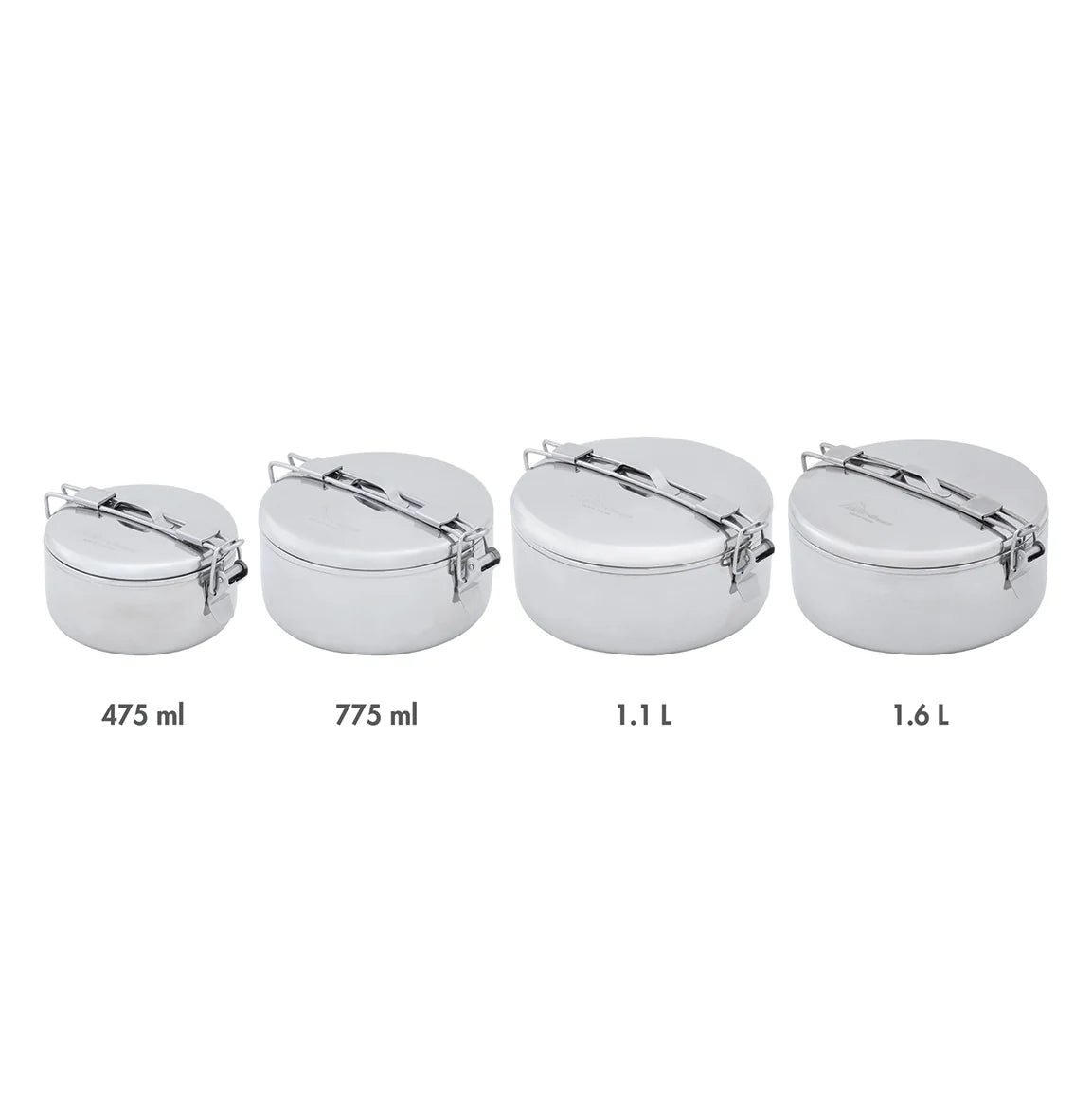 MSR stainless steel pot for scouts and camping