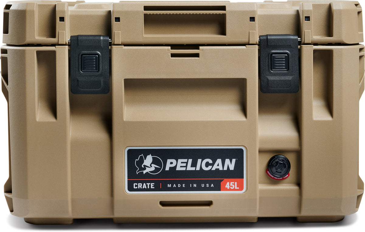 Pelican CRATE 45L stackable cargo storage boxes