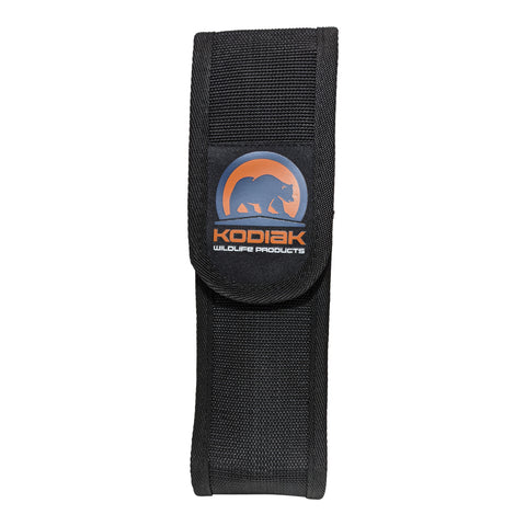 Adventure Bear Spray Holster in black with durable stretchable sides and slim design