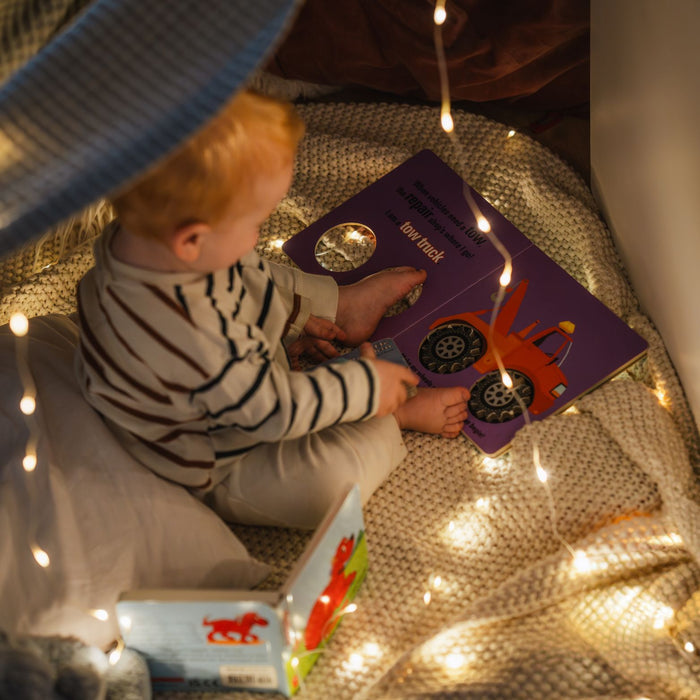 Solar lantern glowing inside tent with glow-in-the-dark cover