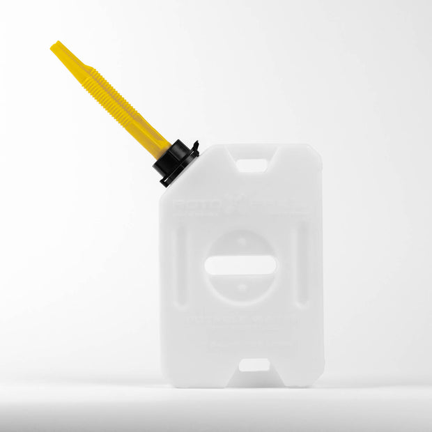RotoPax portable water container with spout and secure mounting compatibility