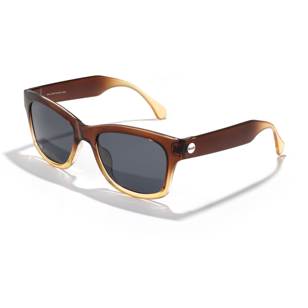 Sunski Targa polarized sunglasses with grey slate tint lenses