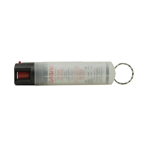 Sabre Dog Attack Deterrent Spray with key ring attachment for personal safety