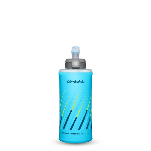 HydraPak 17 oz soft flask with comfortable neoprene thumb loop