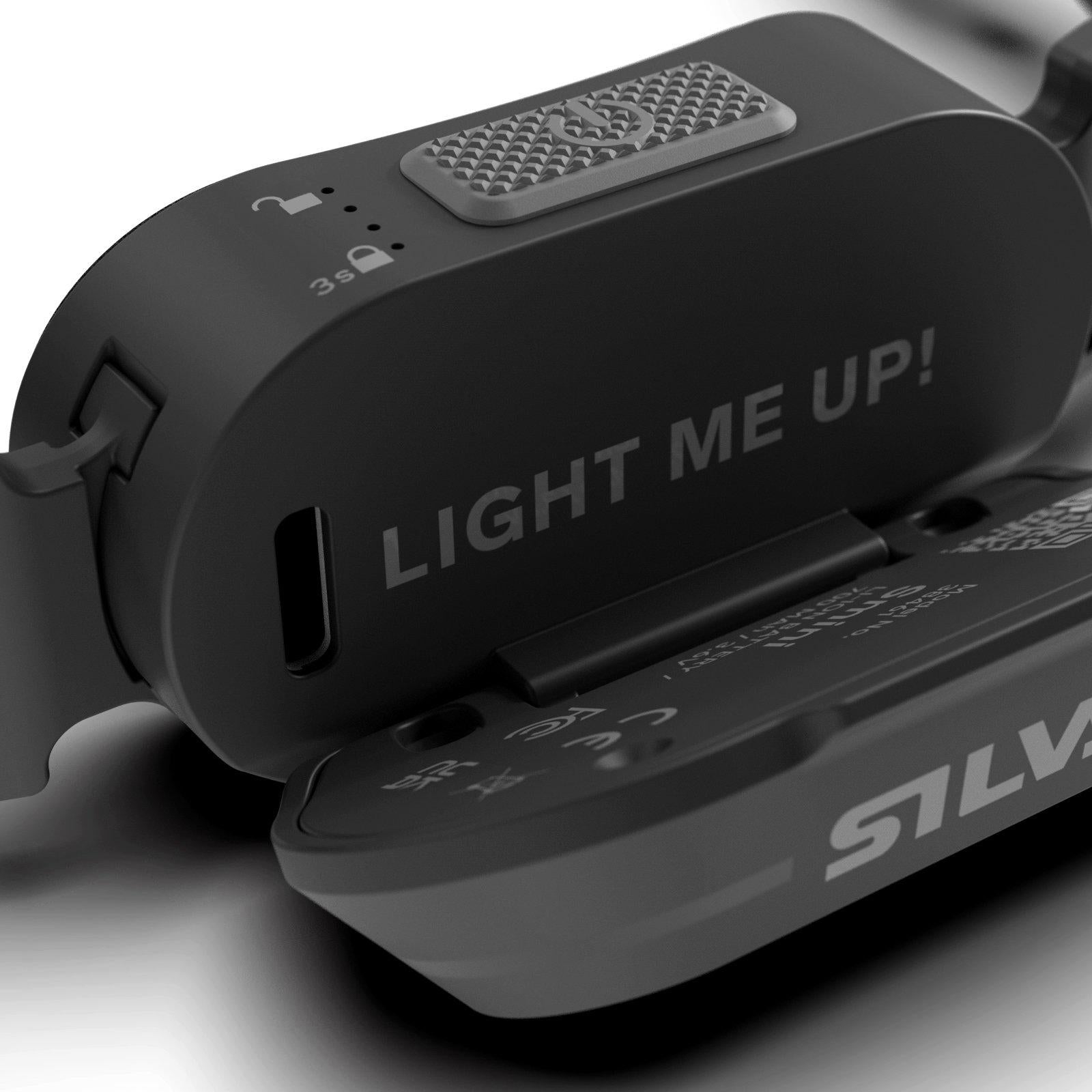USB-C rechargeable battery built into Silva Smini Fly headlamp