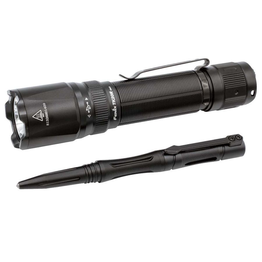 Fenix TK20R V2.0 Rechargeable Tac Flashlight with T5 Pen