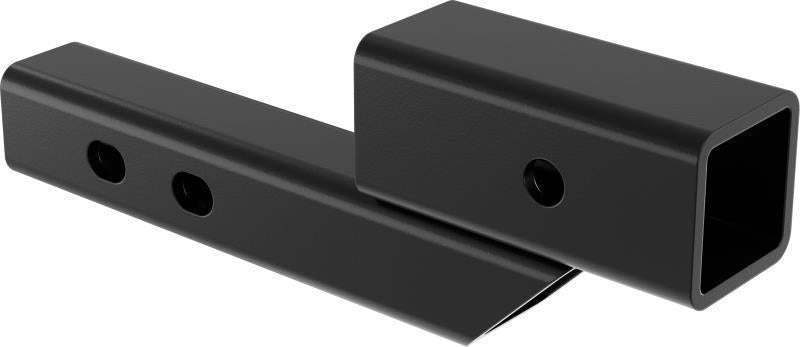 Thule Hitch Extender attached to vehicle, providing clearance for spare tire