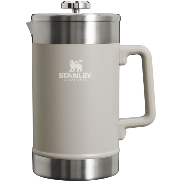 Stanley mug with handle on a white background