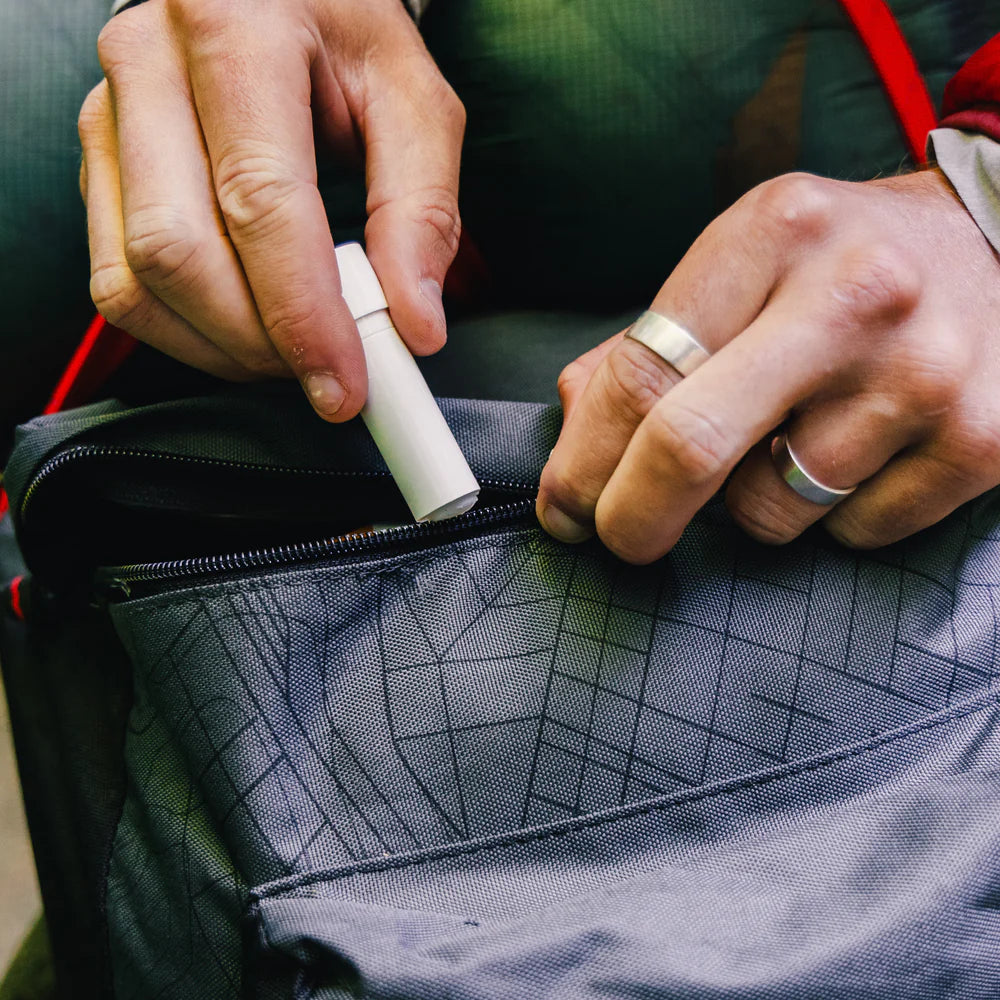 Silicone-free Gear Aid zipper lubricant made in Germany