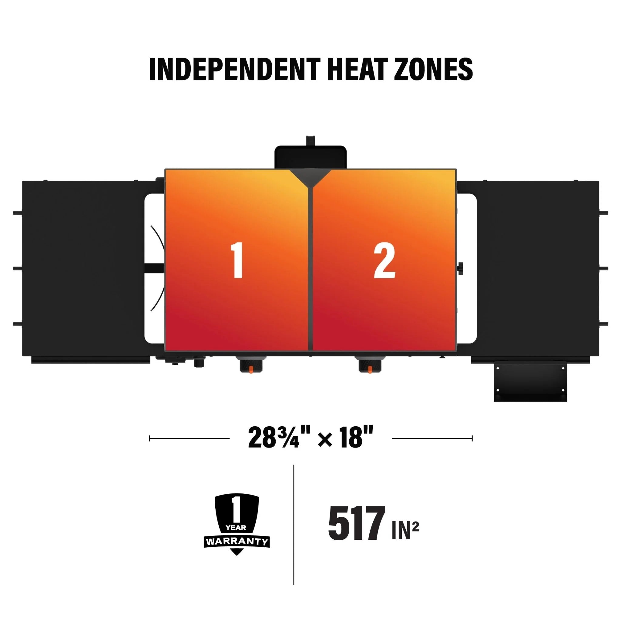 28 inch Blackstone Omnivore Griddle with durable weather resistant hard cover