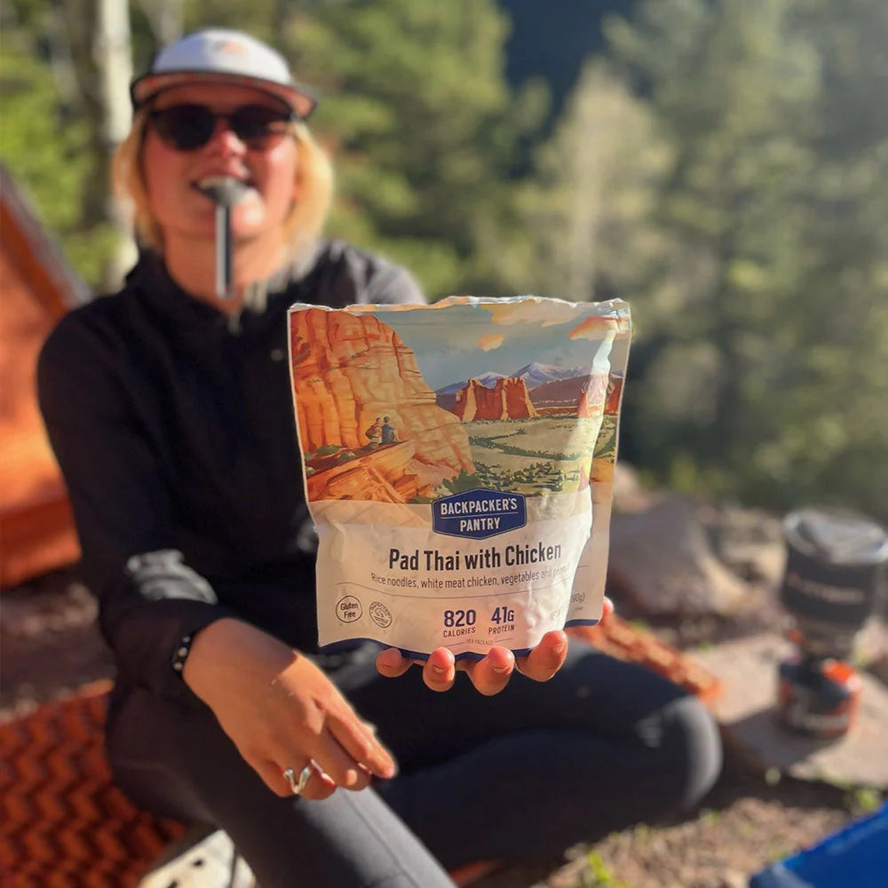 Long shelf-life Thai chicken noodle meal