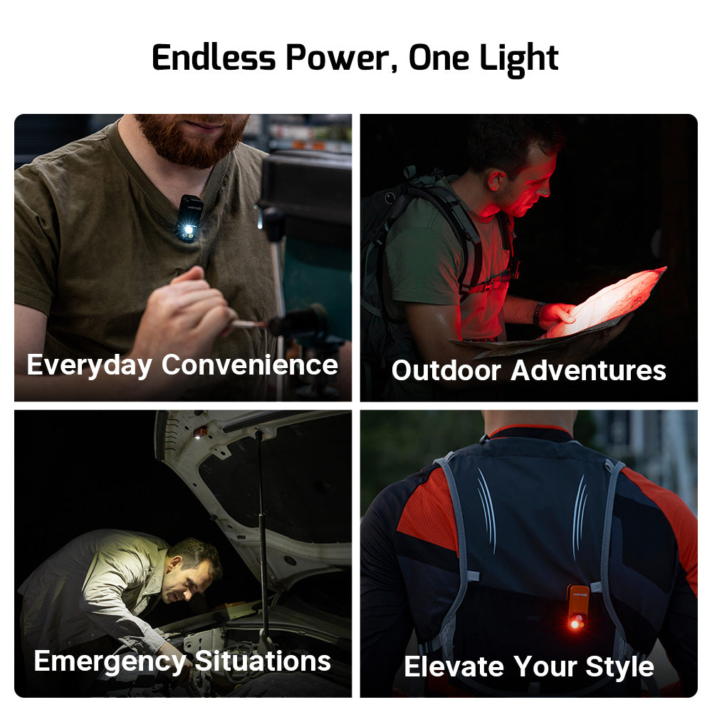 Olight Oclip Pro magnetic base for hands-free lighting