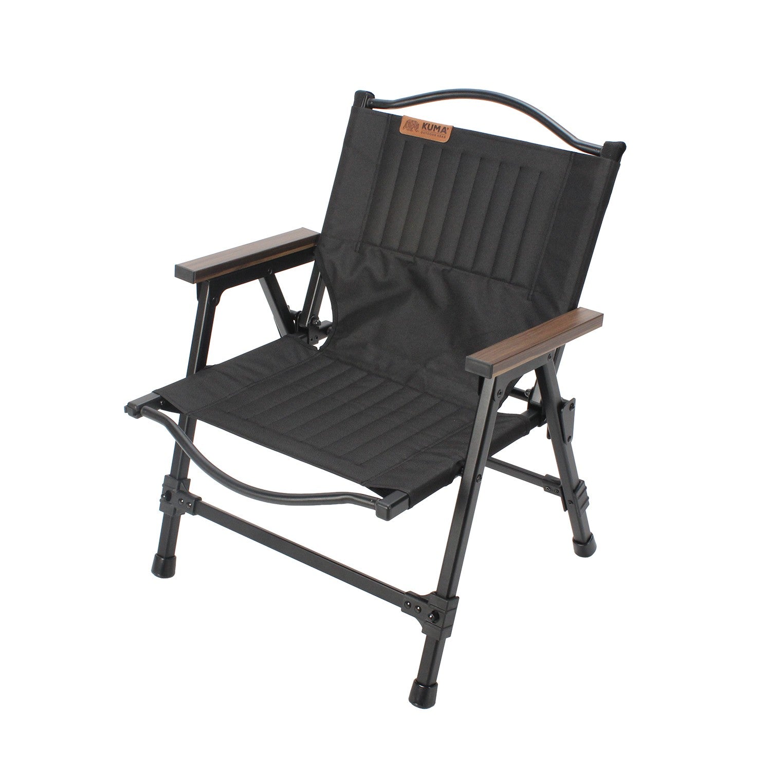 RV camping chair with cup holder