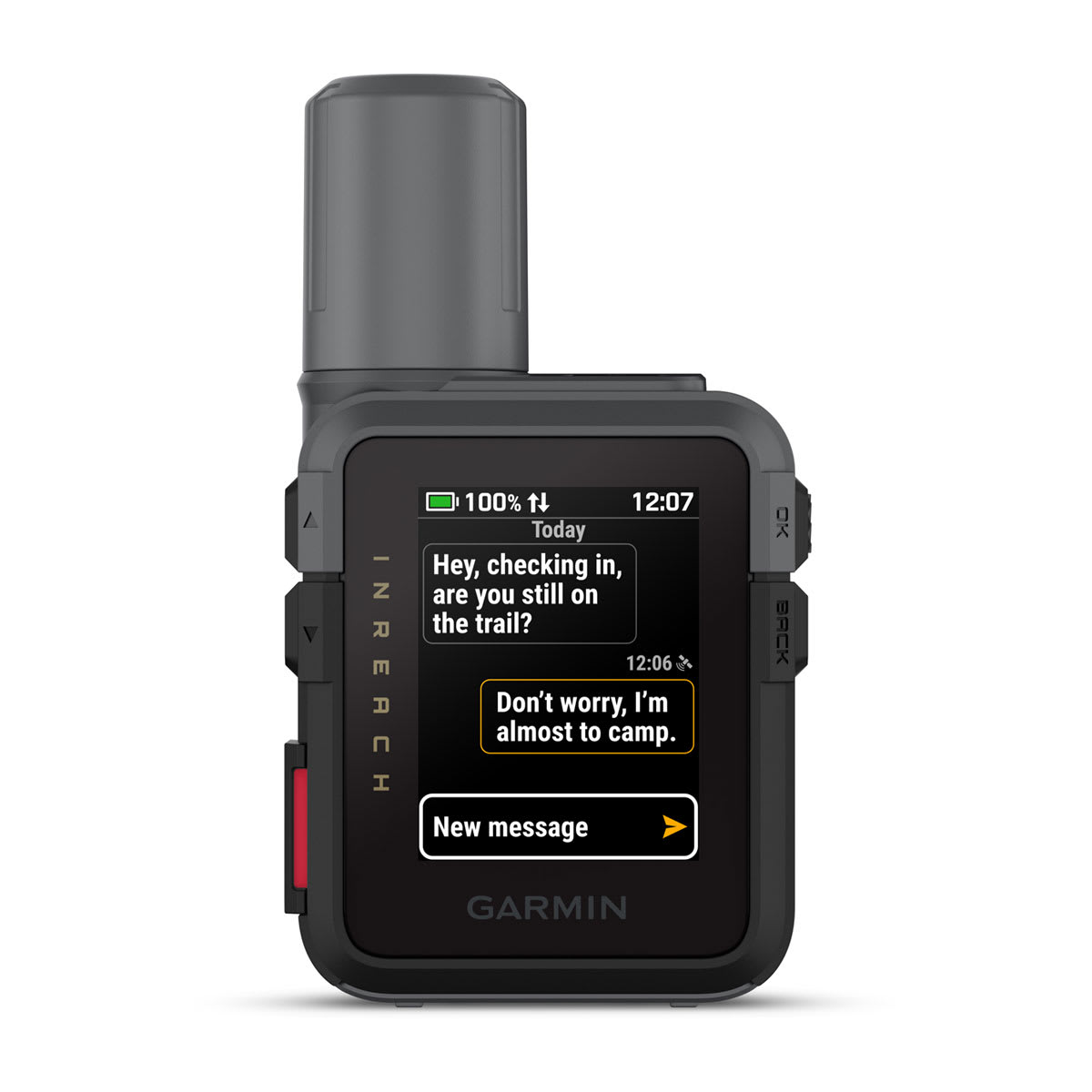 Garmin inReach Mini 3 lightweight SOS satellite communicator with color touchscreen