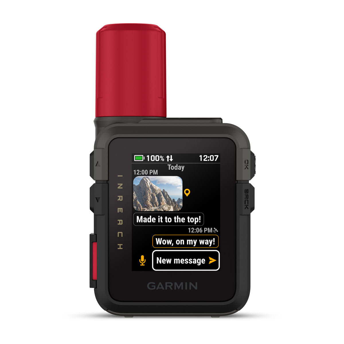 Garmin inReach Mini 3 Plus lightweight SOS satellite communicator with color touchscreen