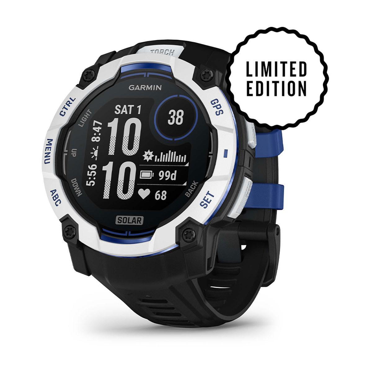 Garmin Instinct 3 Solar GPS smartwatch rugged outdoor watch with solar charging