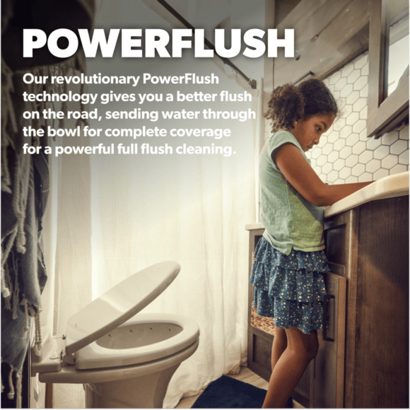 Dometic 321 Gravity Flush Toilet