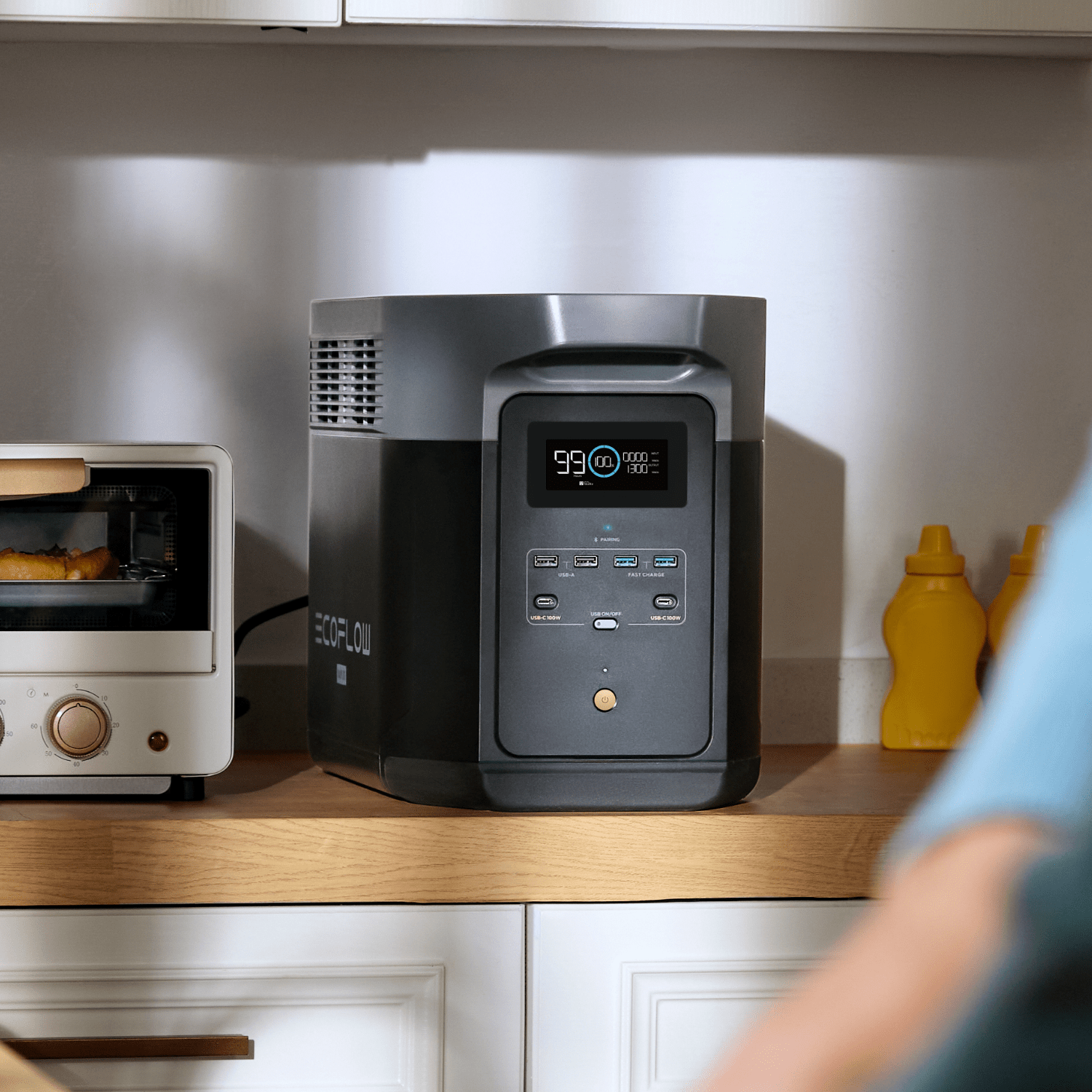 EcoFlow DELTA 2 Max portable power station for indoor and outdoor use