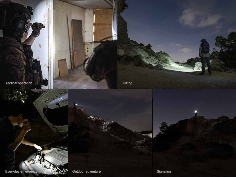 Fenix PD35R ACE professional duty flashlight for law enforcement