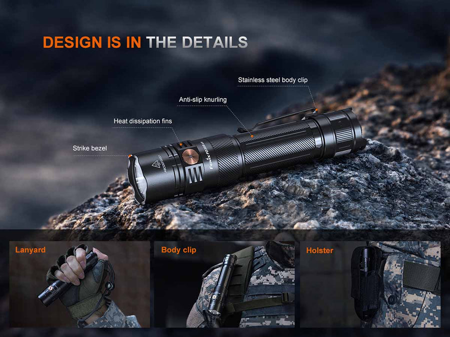 Fenix PD36R ACE flashlight seven lighting modes