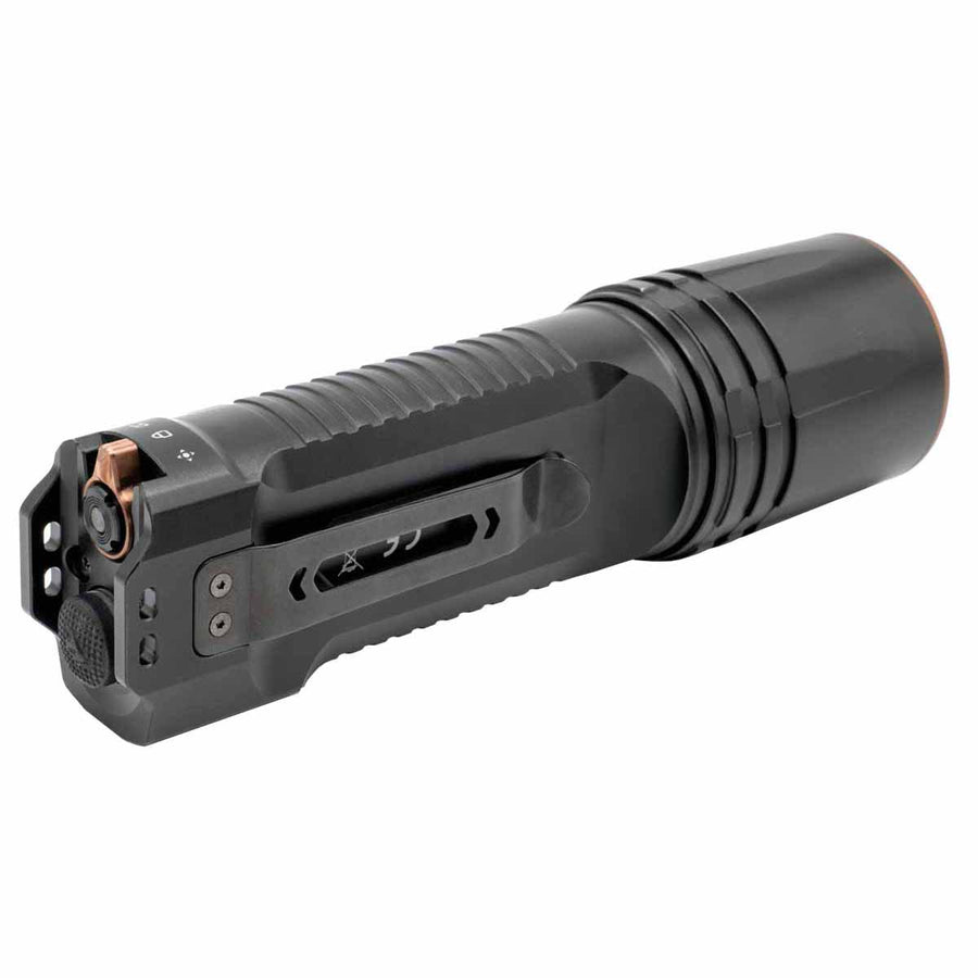 Fenix TK35R flashlight tail switches with Flexisensa mode control toggle