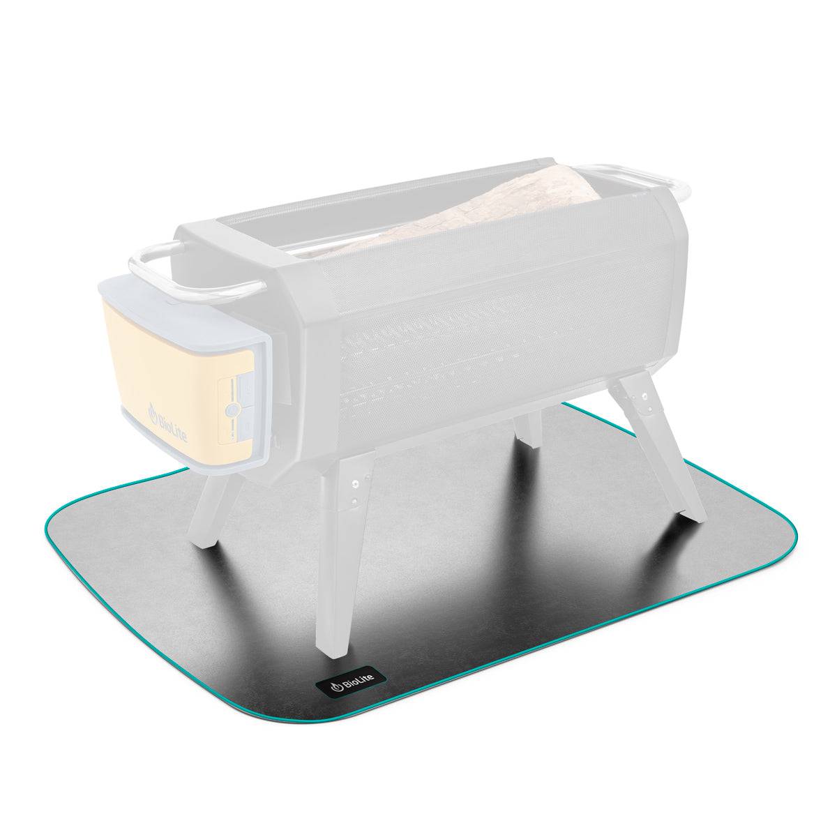 Biolite firemat with biolite fire pit on it