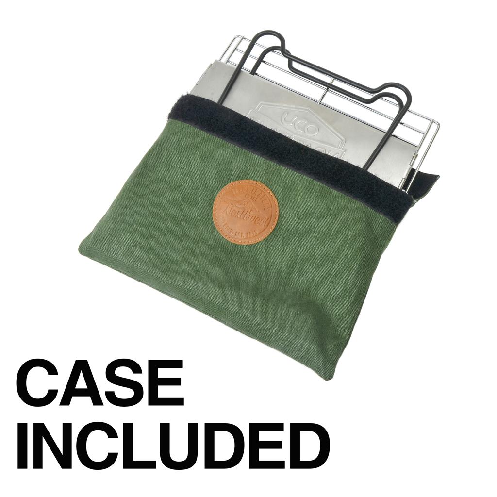 Mini Flatpack stainless steel grill being placed in a dishwasher, highlighting its easy maintenance