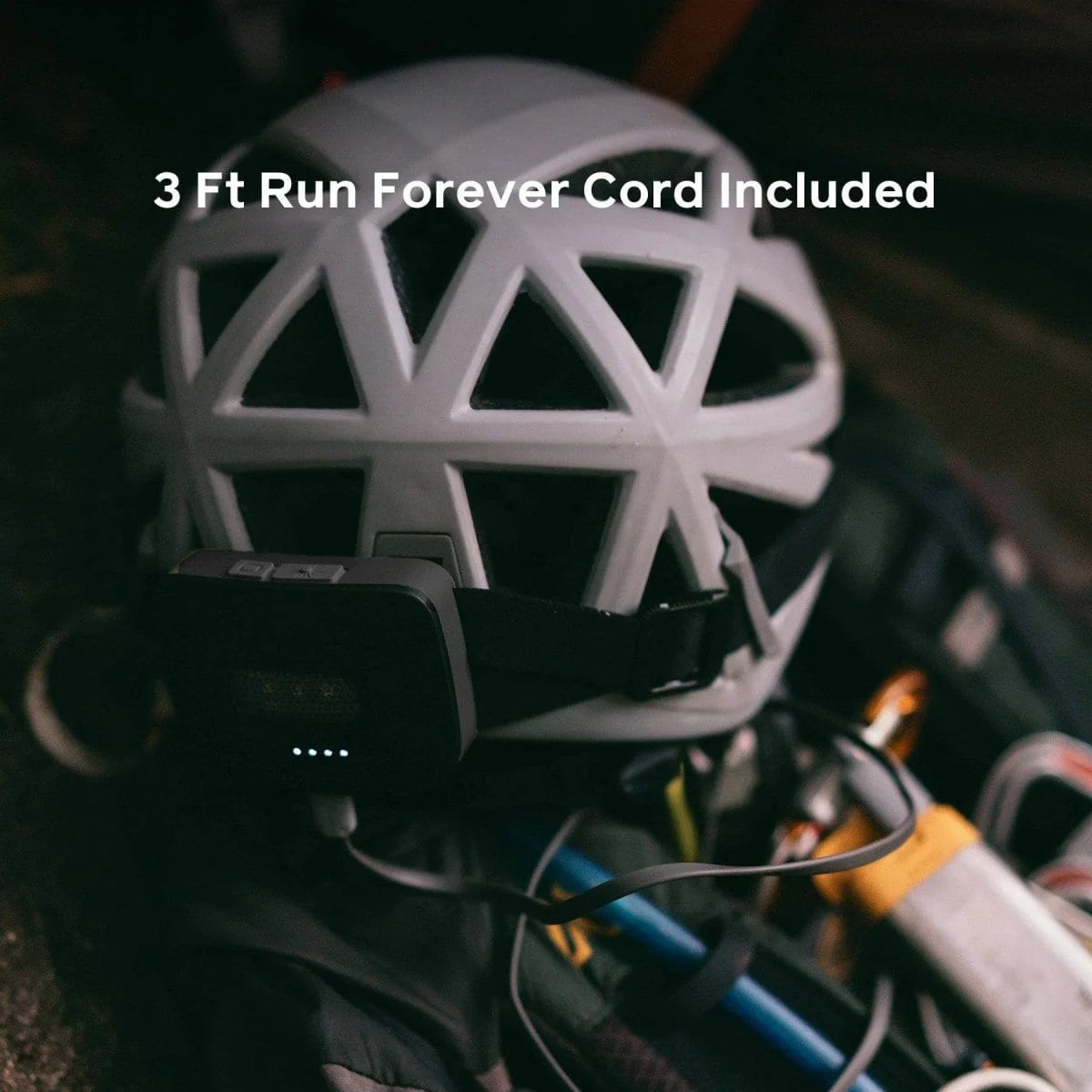 Image displaying the white spot lens for focused, long-distance illumination.