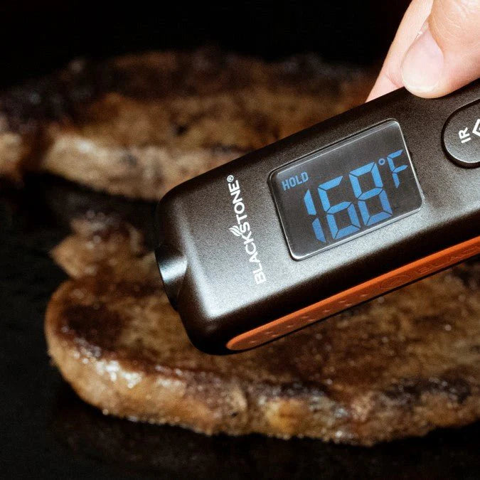 Blackstone temperature gun with LCD screen for griddle and BBQ cooking