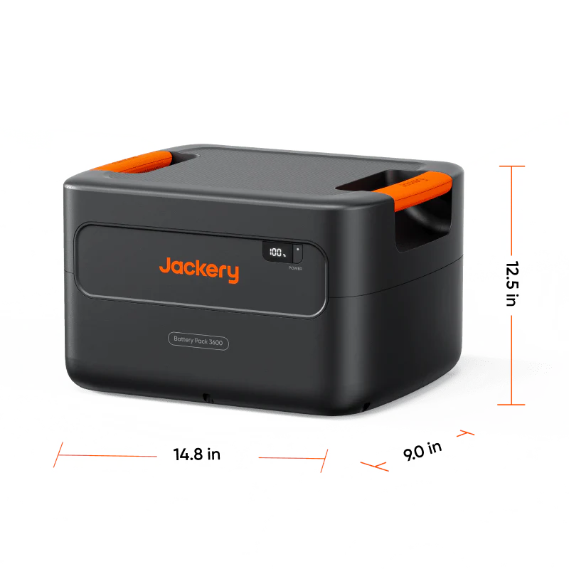 Jackery 3600 Plus expansion battery for HomePower 3600 Plus