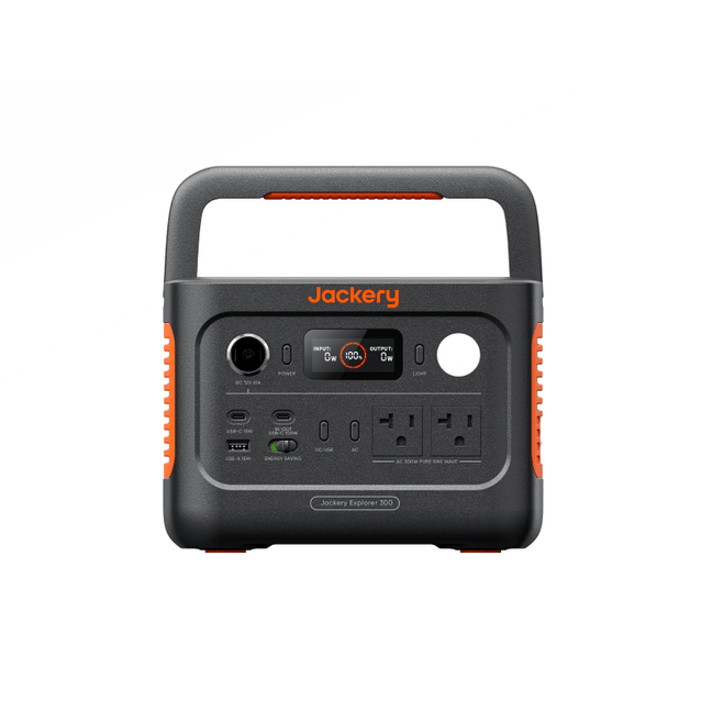 Portable power station 288Wh 300W for outdoor and digital devices