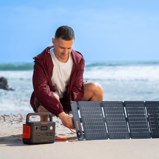 Durable outdoor power station with flame-retardant shell