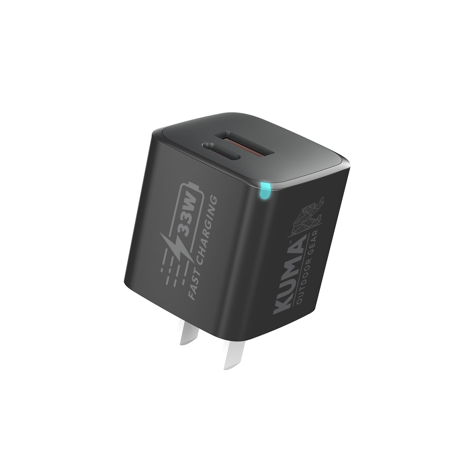 PD33W fast charging wall adapter with power indicator