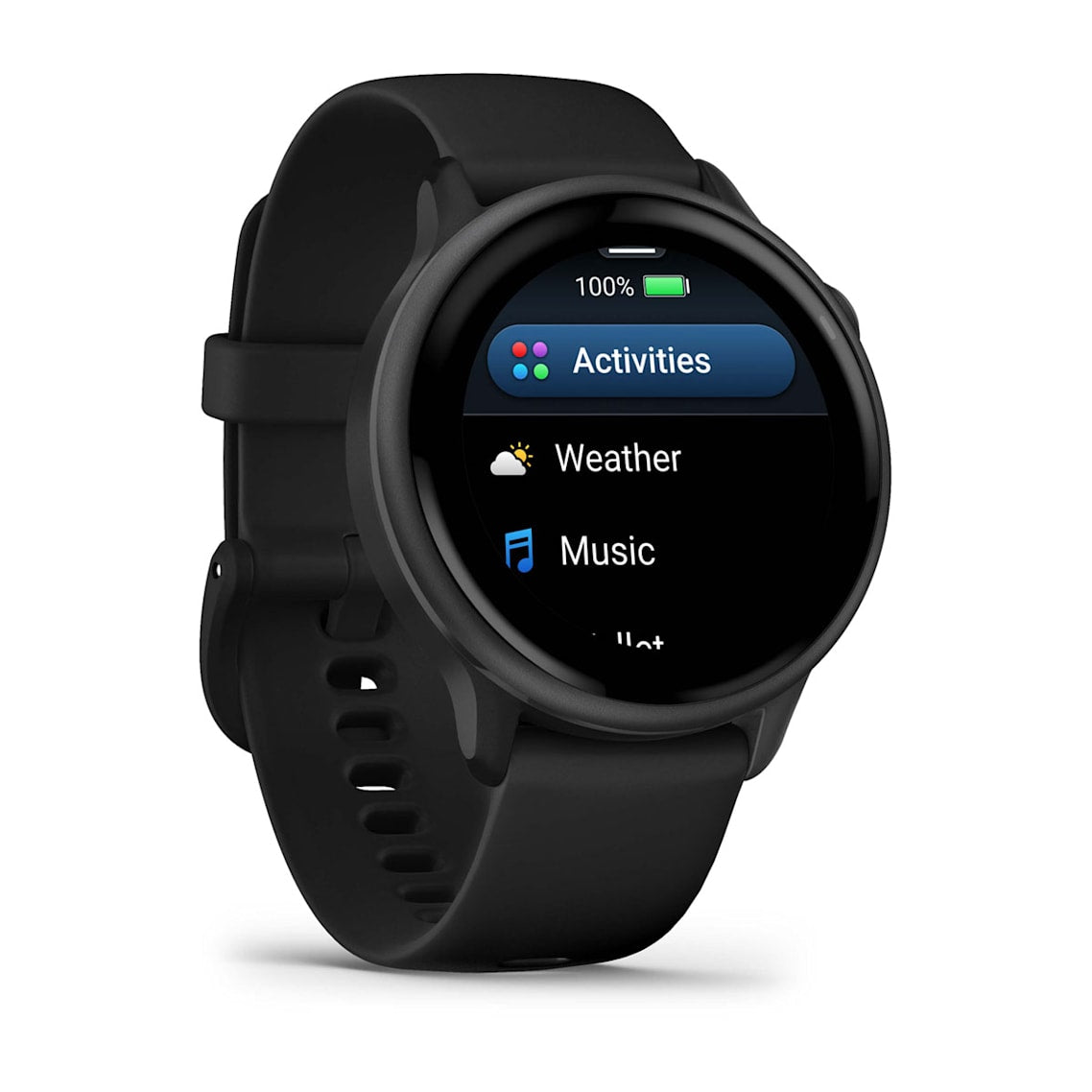 Garmin vívoactive 6 smartwatch worn during outdoor run