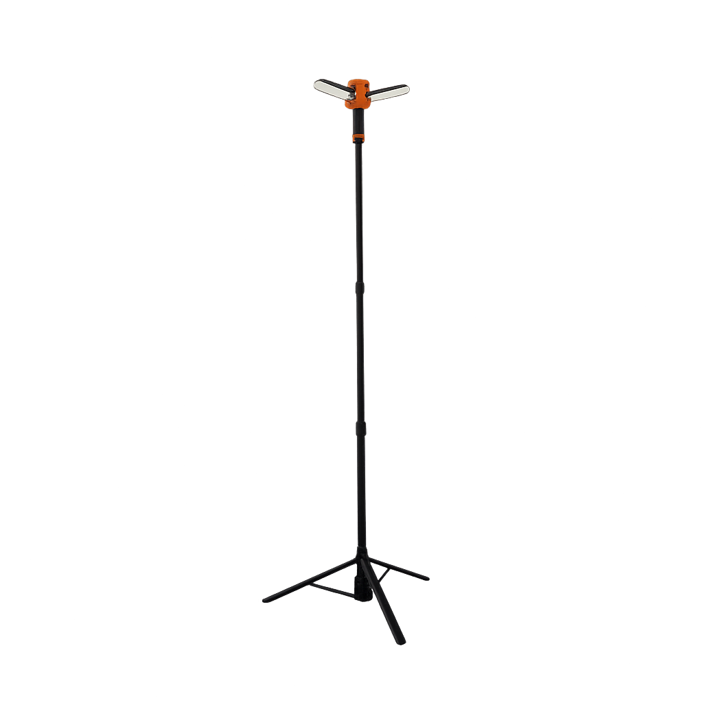 Uni-Bond 110W rechargeable retractable LED outdoor lamp with 6000 lumens