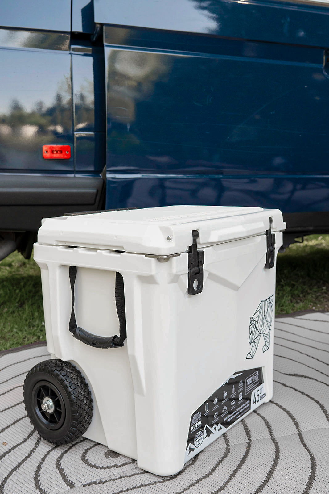 Orso 45 quart 42 litre wheeled outdoor cooler