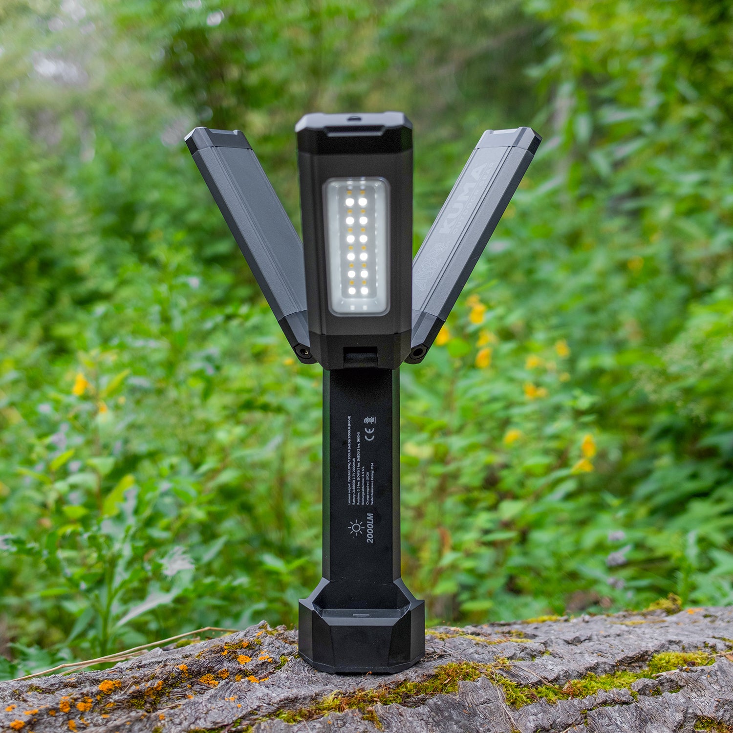 Northstar LED Flexlite lantern used at picnic table