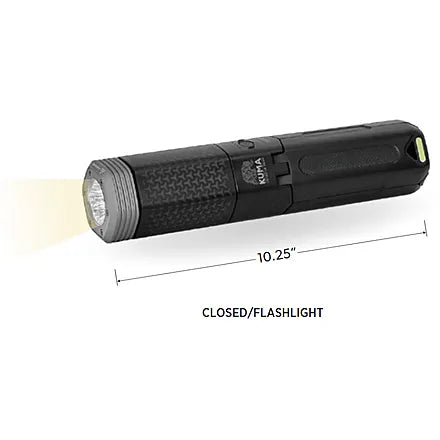 Water-resistant tripod lantern with telescopic rod, perfect for camping, backyard, or emergencies.