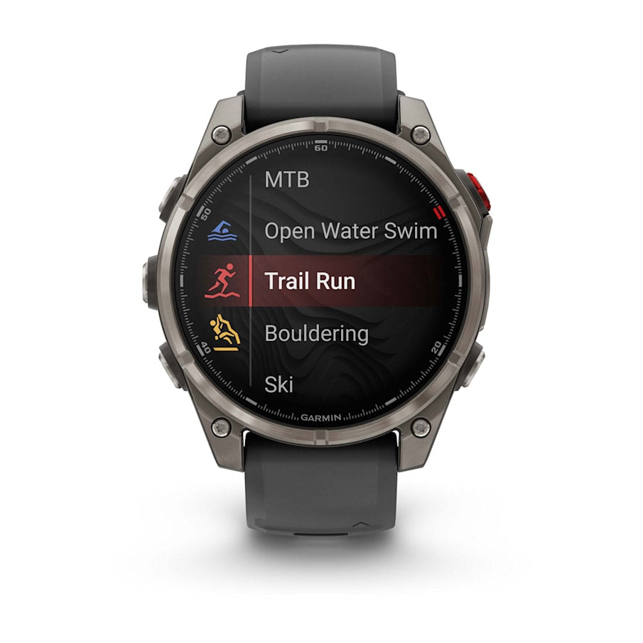 Garmin Fēnix 8 Pro LTE smartwatch with rugged outdoor design