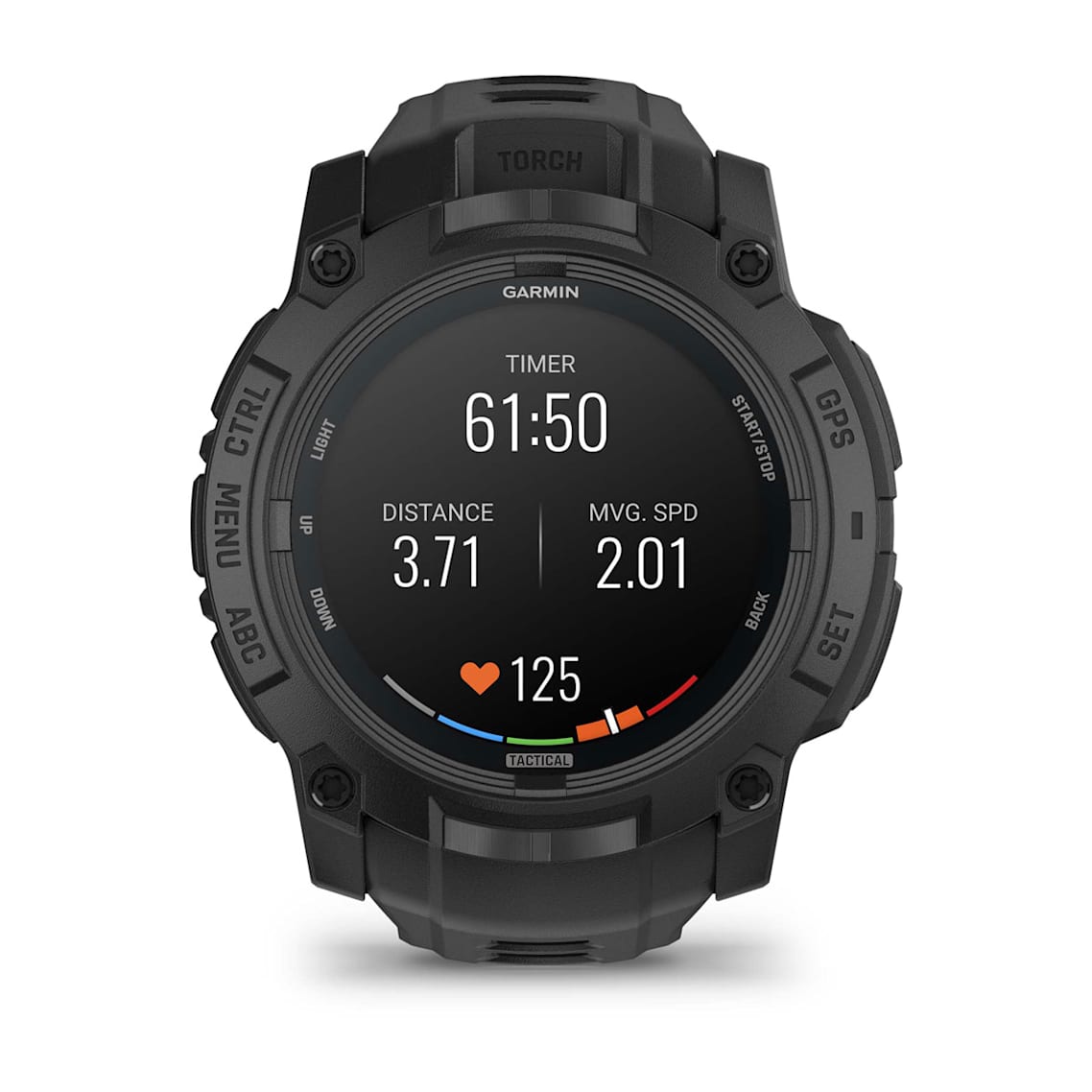 Garmin Instinct 3 AMOLED tactical GPS wrist watch for hiking and training