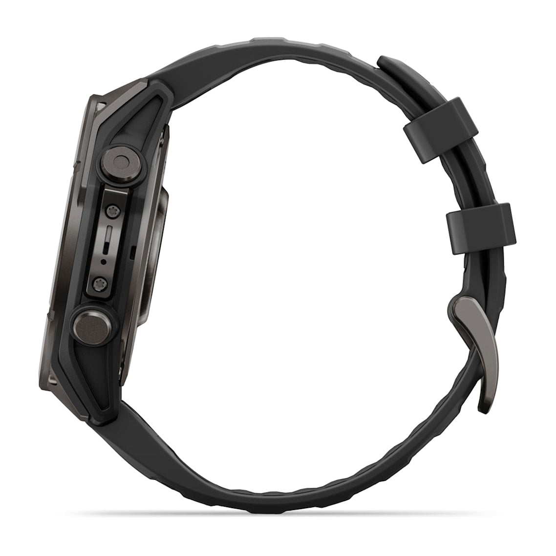 Garmin fēnix 9 Pro inReach 47 mm Carbon Gray DLC Titanium with Black Silicone Band