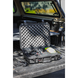 IP67 rated Pelican 1505 Air protective case with automatic pressure valve