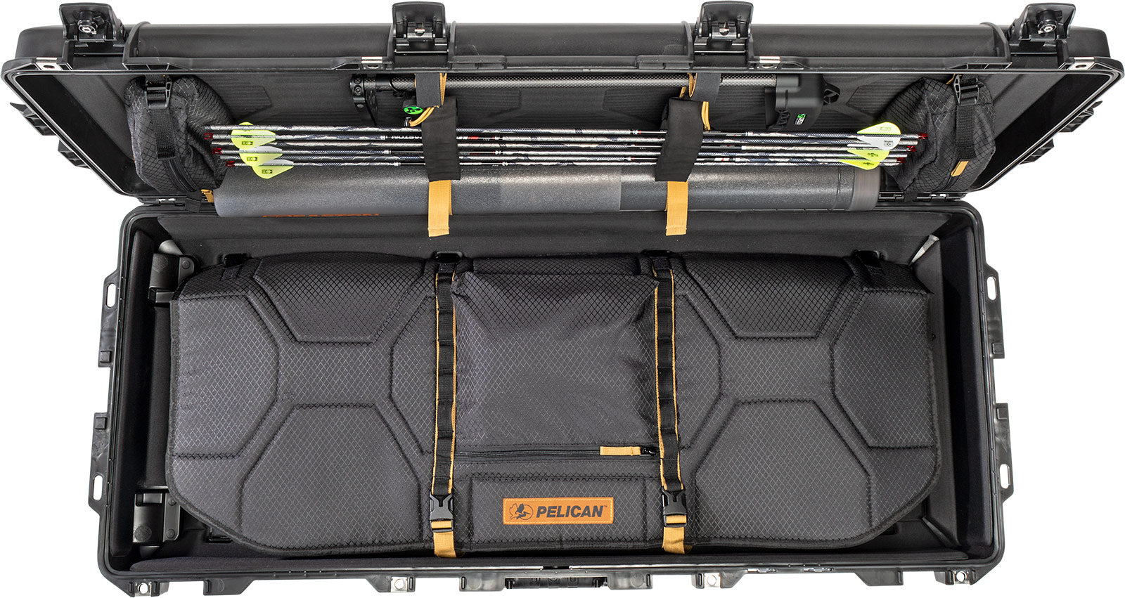 Pelican Air 1745 bow travel case with stainless steel wheels