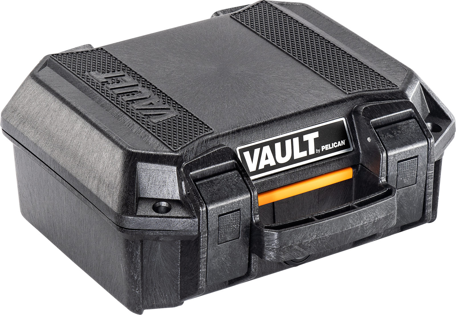 Open Vault equipment case showing four protective foam layers, providing customizable cushioning for equipment protection.